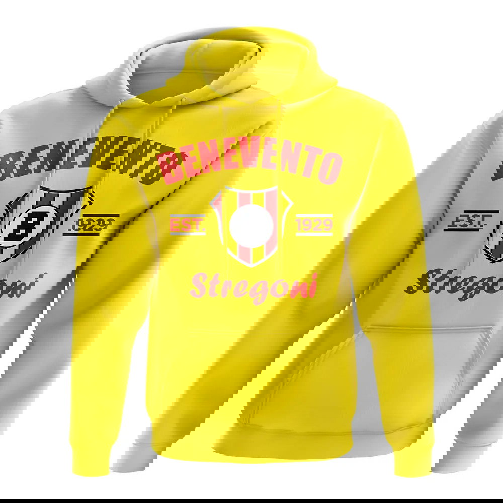Benevento Established Football Hoody (Yellow)