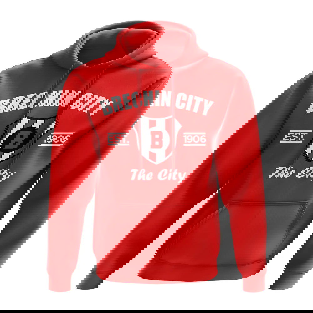 Brechin City Established Football Hoody (Red)