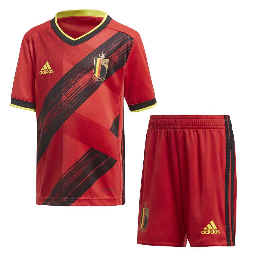 2020-2021 Belgium Home Adidas Mini Kit (VERTONGHEN 5)