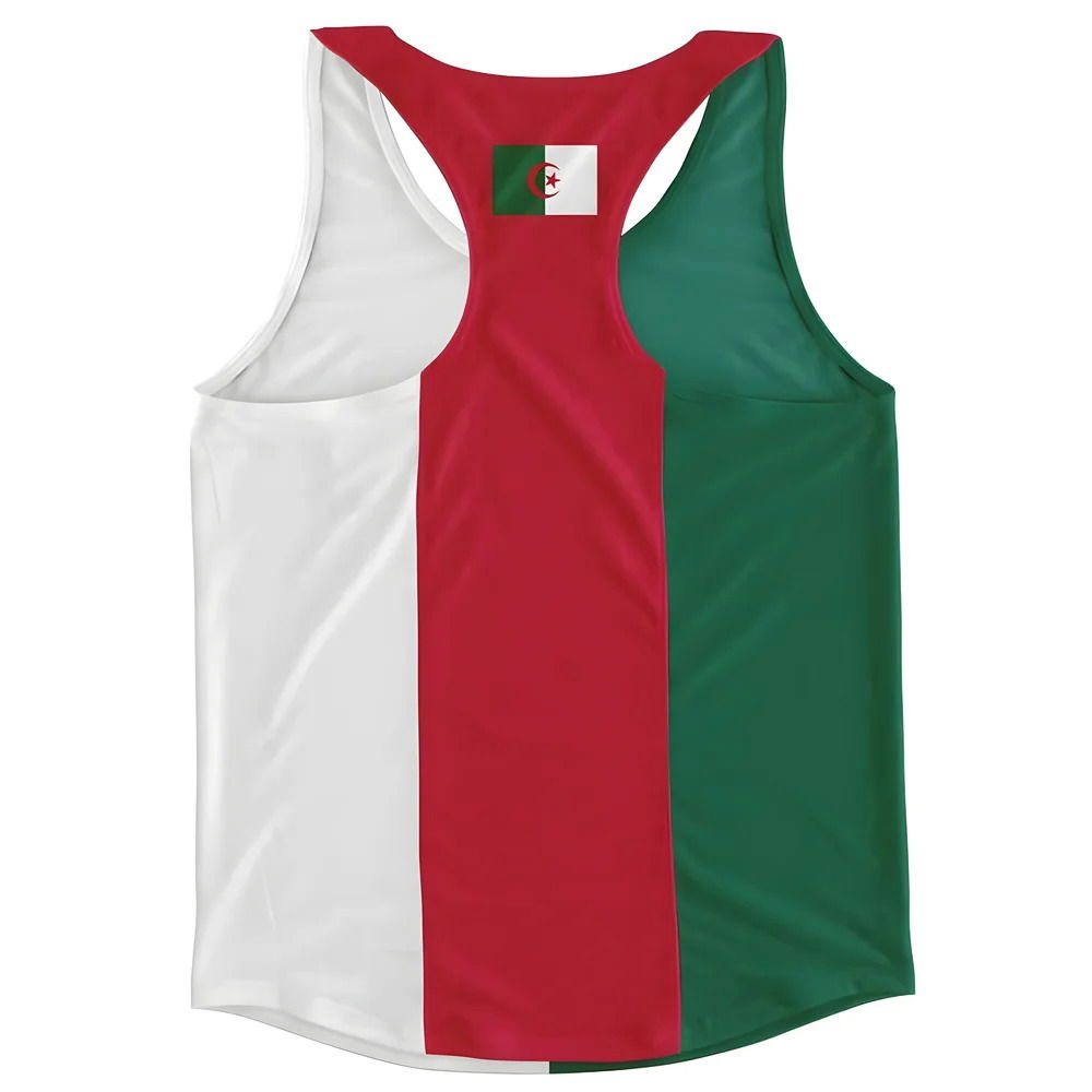 Algeria Flag Running Vest