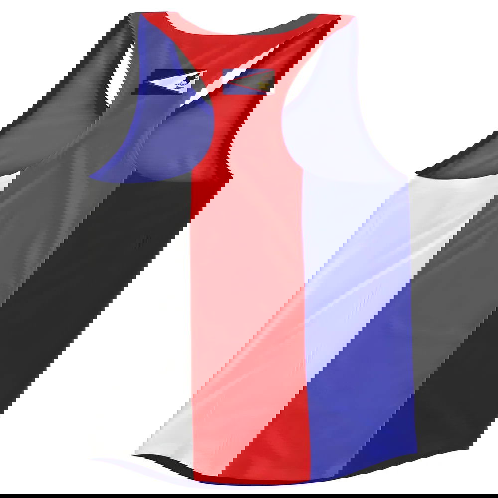 American Samoa Flag Running Vest