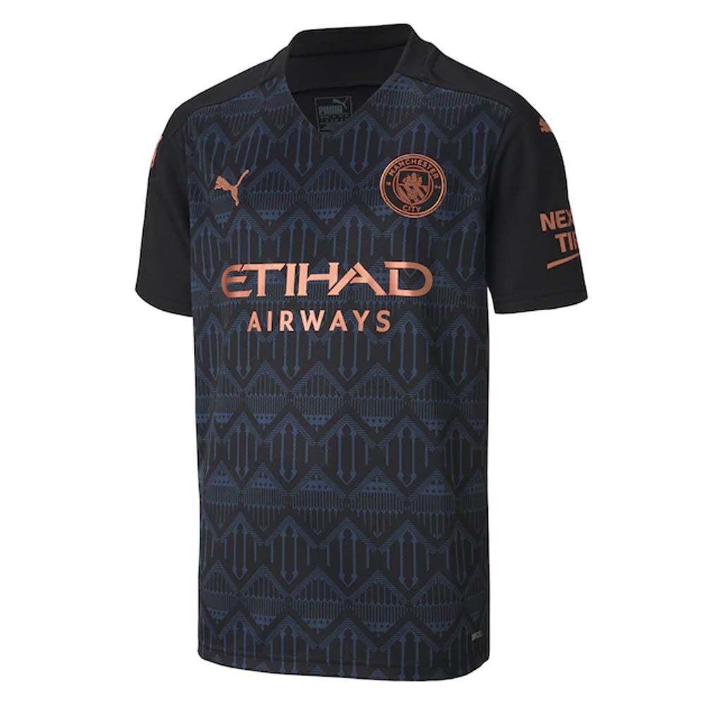 2020-2021 Manchester City Away Shirt (Kids) (Your Name)