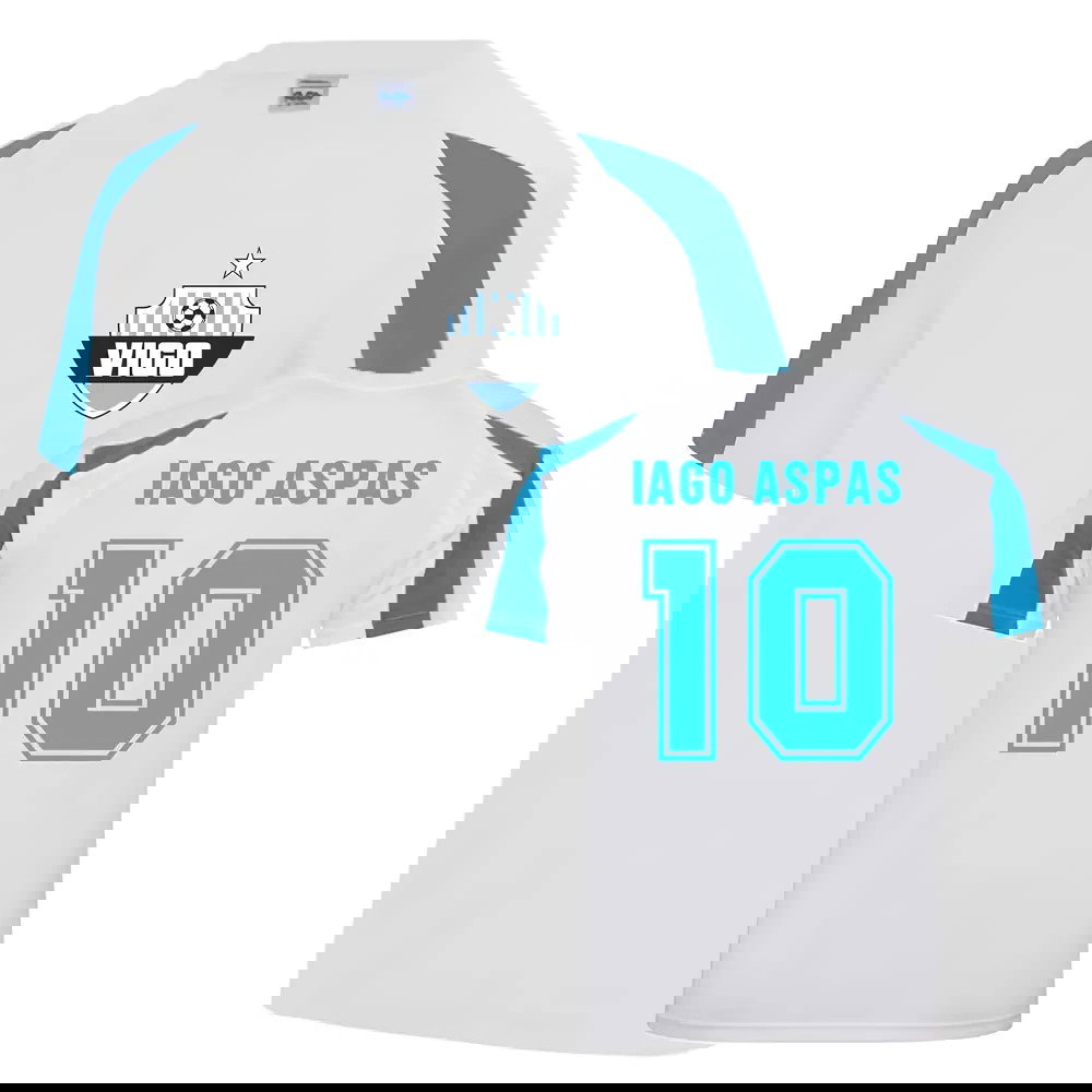Iago Aspas Vigo Sports Training Jersey (White)
