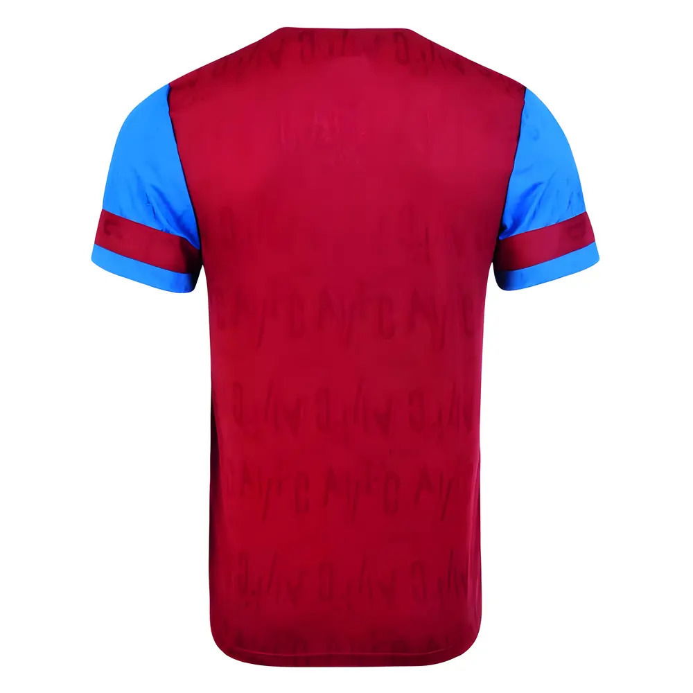 Score Draw Aston Villa 1992 Retro Football Shirt (McGrath 5)