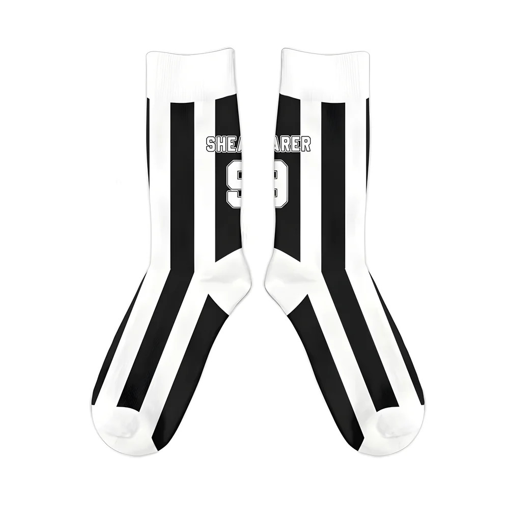 Newcastle 1996 Alan Shearer Retro Football Socks