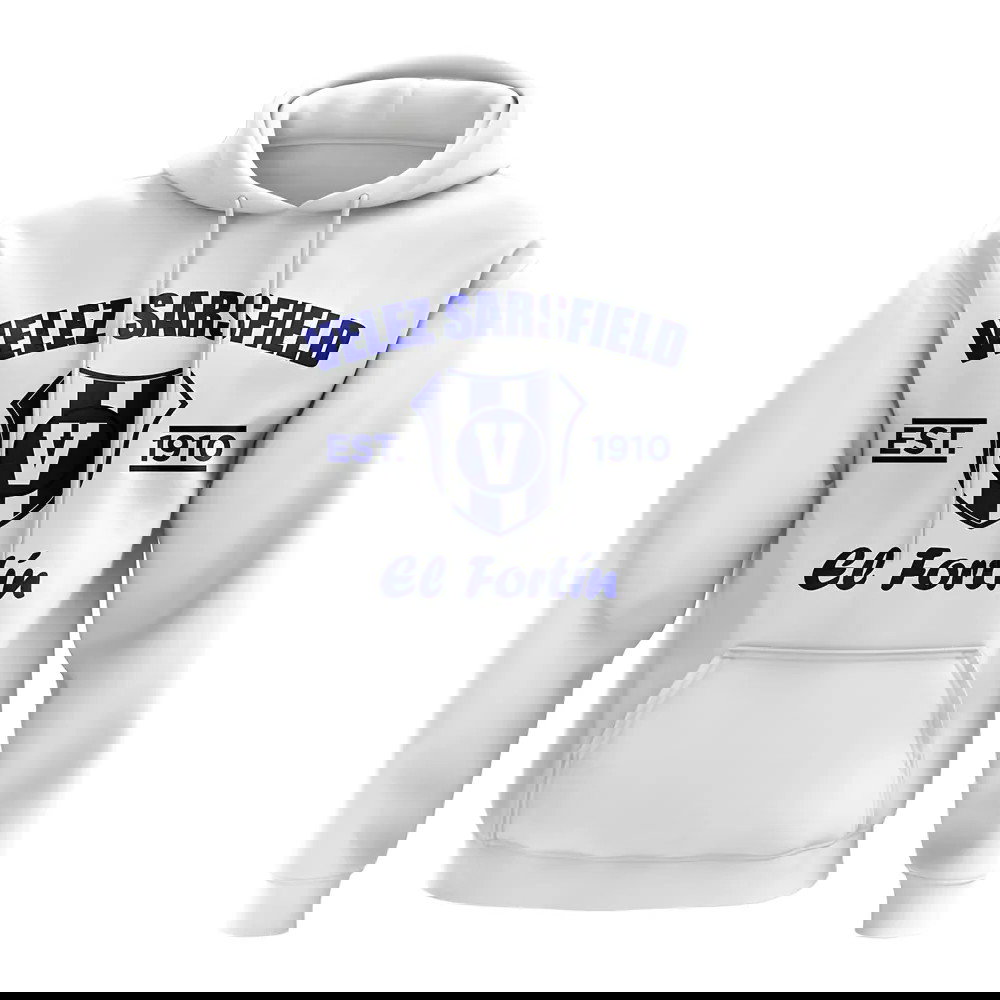 Velez Sarsfield Established Football Hoody (White)