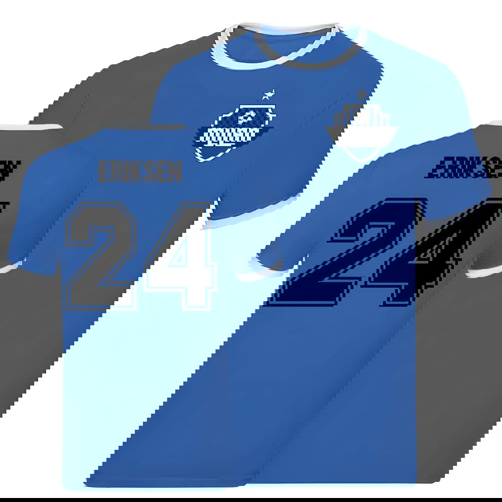 Christian Eriksen Inter Milan Ringer Tee (Blue)