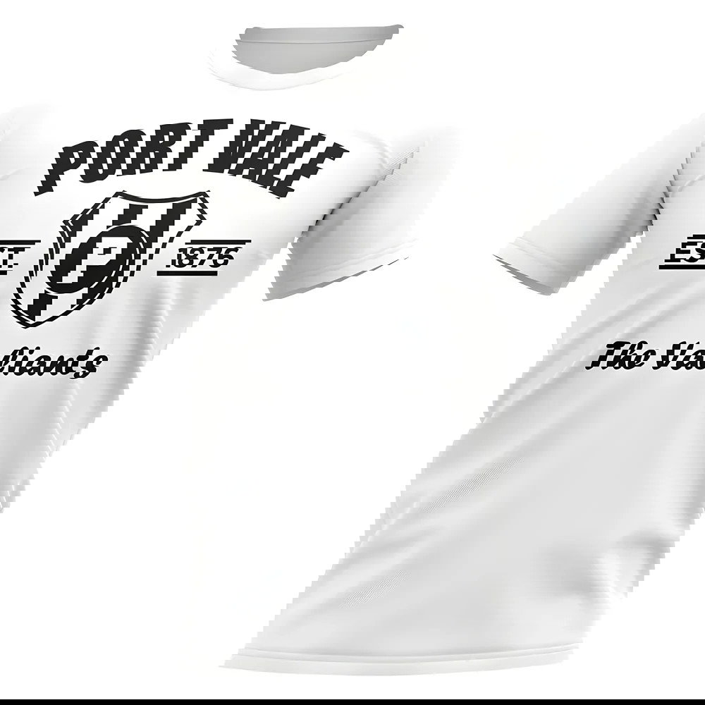 Port Vale Established Football T-Shirt (White)