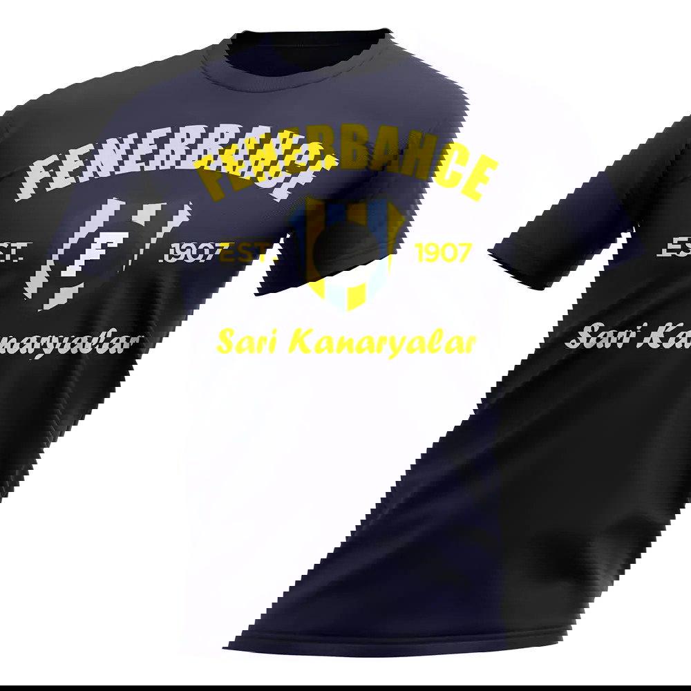 Fenerbahce Established Football T-Shirt (Navy)