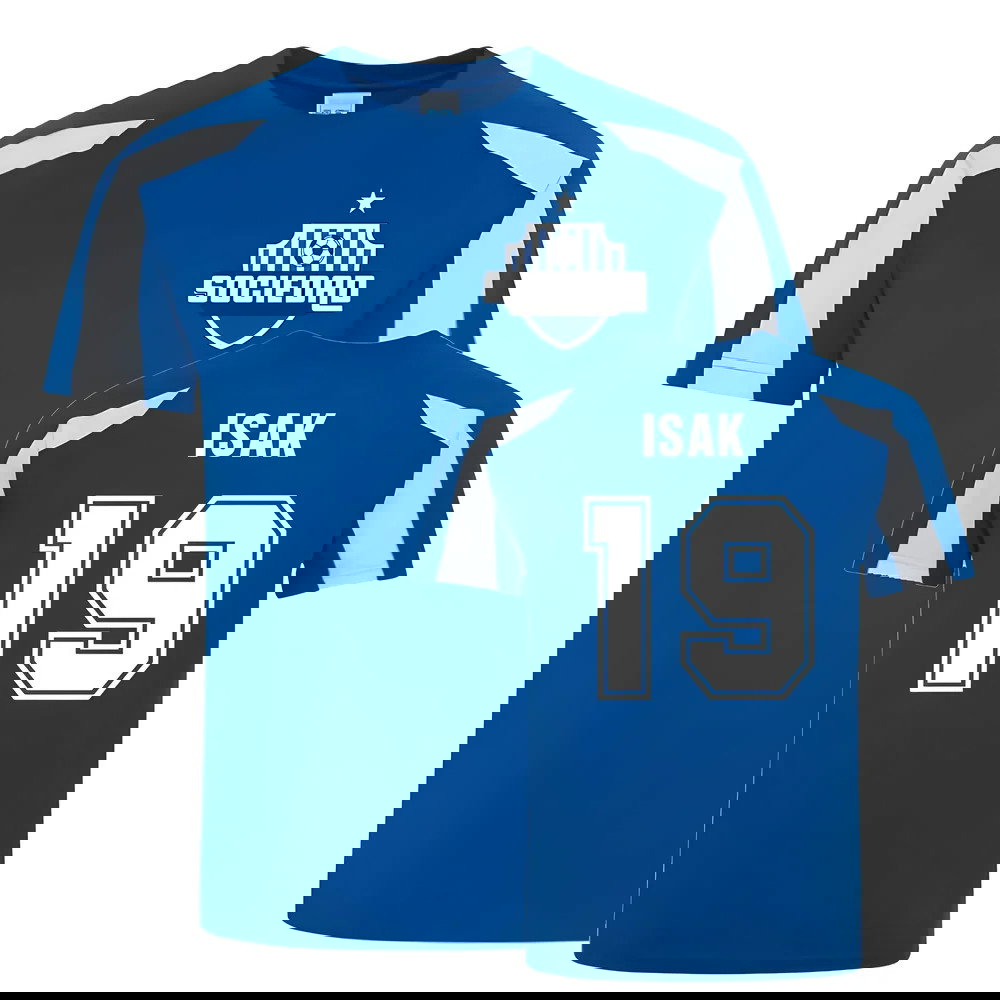 Alexander Isak Sociedad Sports Training Jersey (Blue)