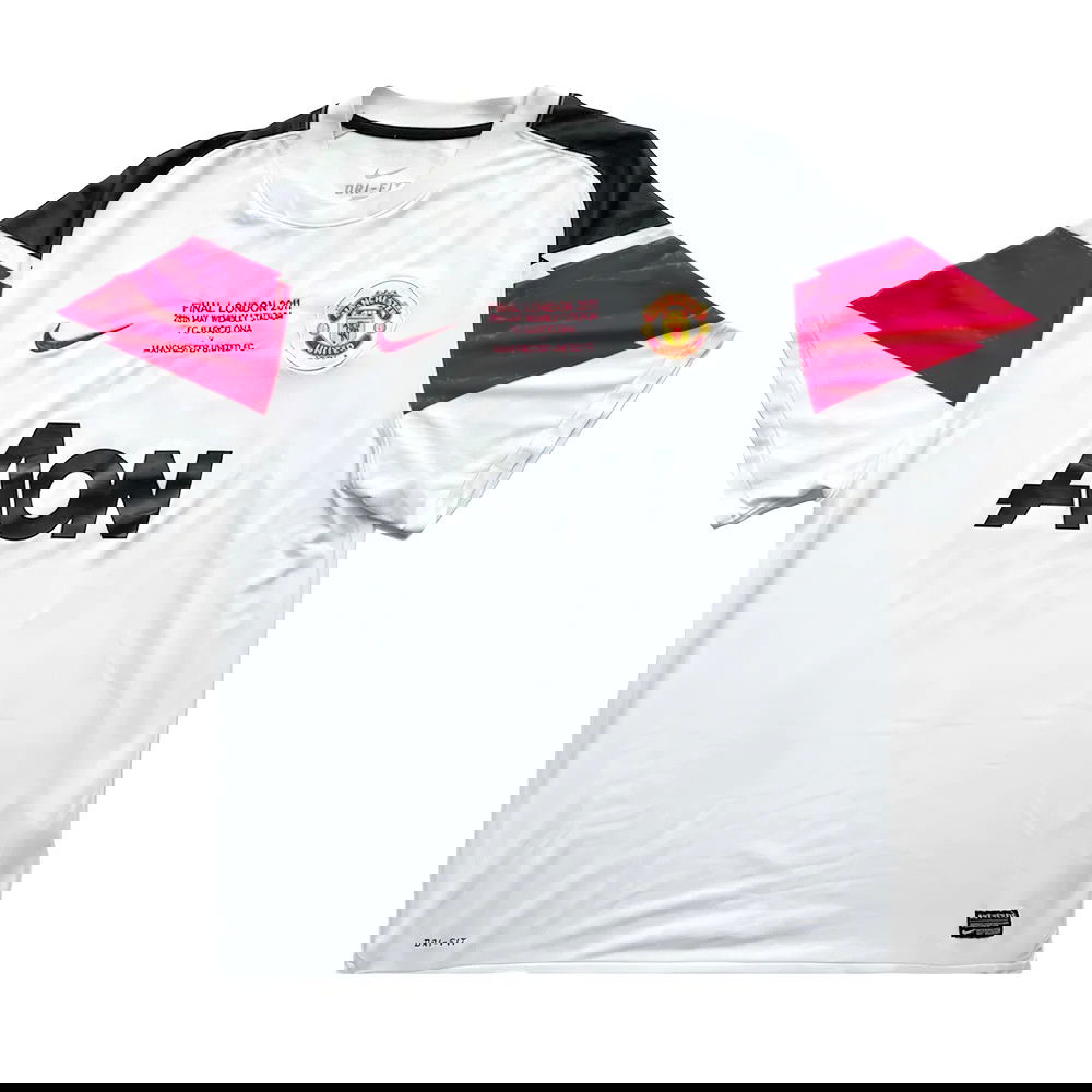 Manchester United 2010-11 Away Shirt (Scholes 18 Champions League Final) ((Very Good) XL)