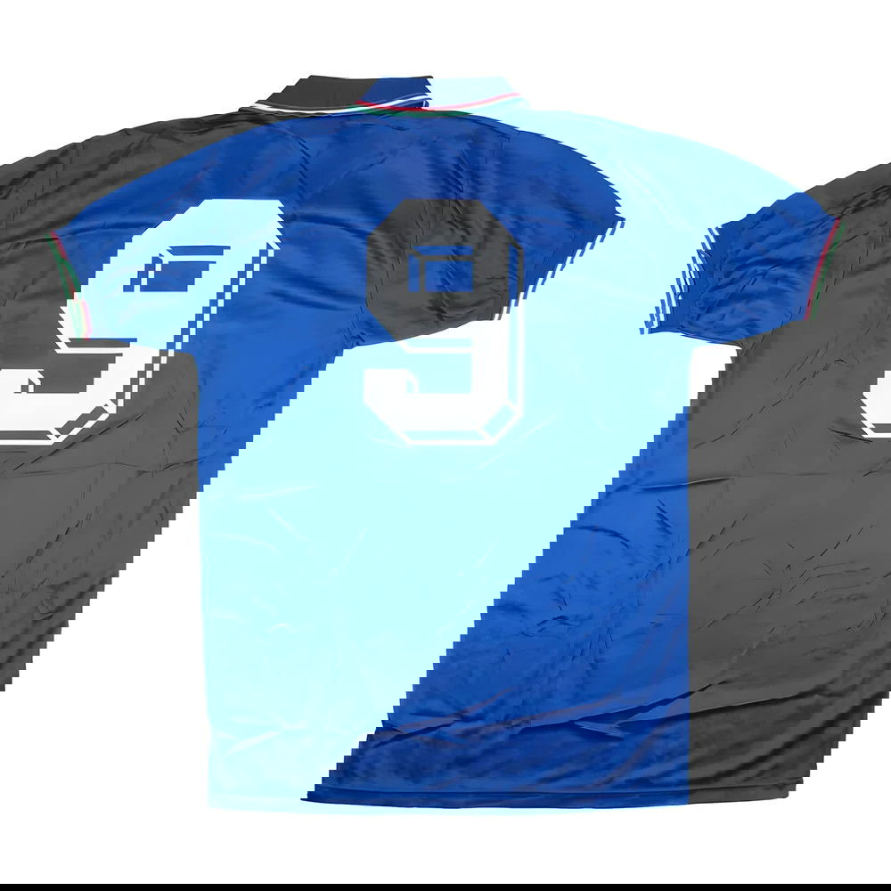 Italy 1990-91 Home Shirt (#9) ((Excellent) M)