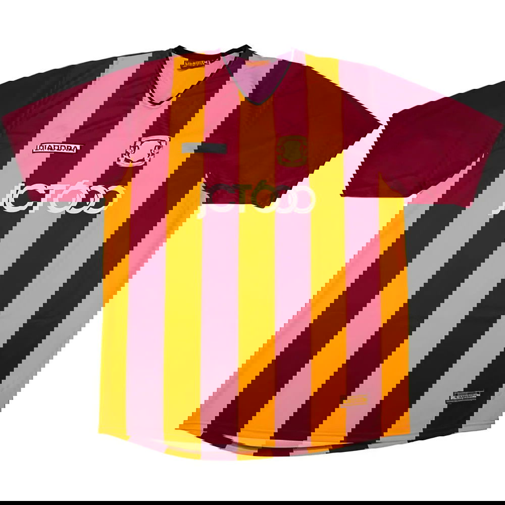 Bradford City 2003-04 Home Football Shirt (D.Windass #8) ((Very Good) XL)
