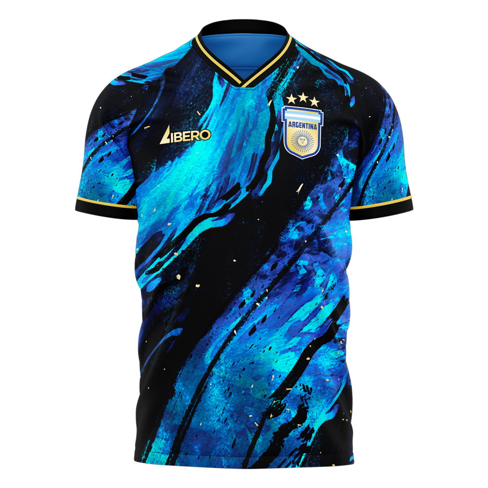 Argentina 2026-2027 Away Concept Kit (Libero) Adult Short Sleeve (Your Name)