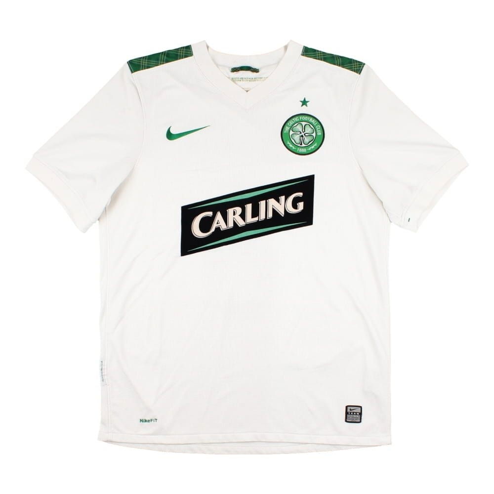 Celtic 2009-10 European Away Shirt (Brown 8) ((Good) S)