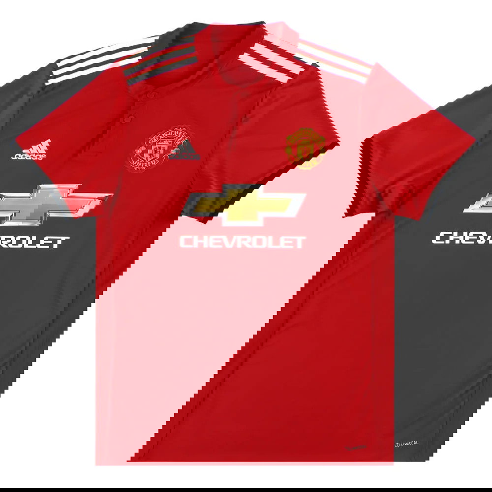 Manchester United 2017-18 Home Shirt (Excellent) (Valencia 25)