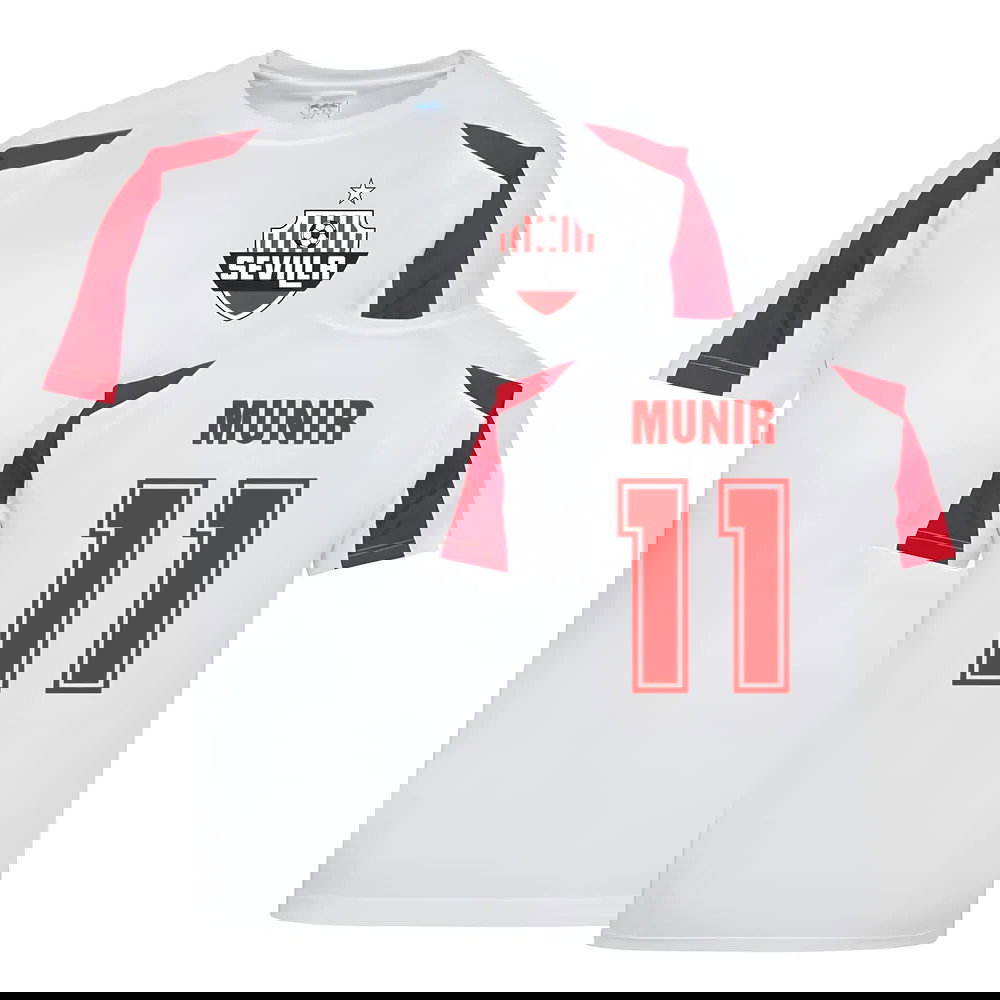 Munir Sevilla Sports Training Jersey (White).