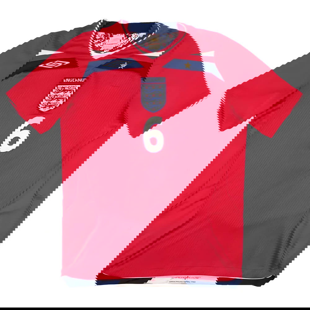 England 2008-10 Away Shirt (M) (Terry #6) (Excellent)