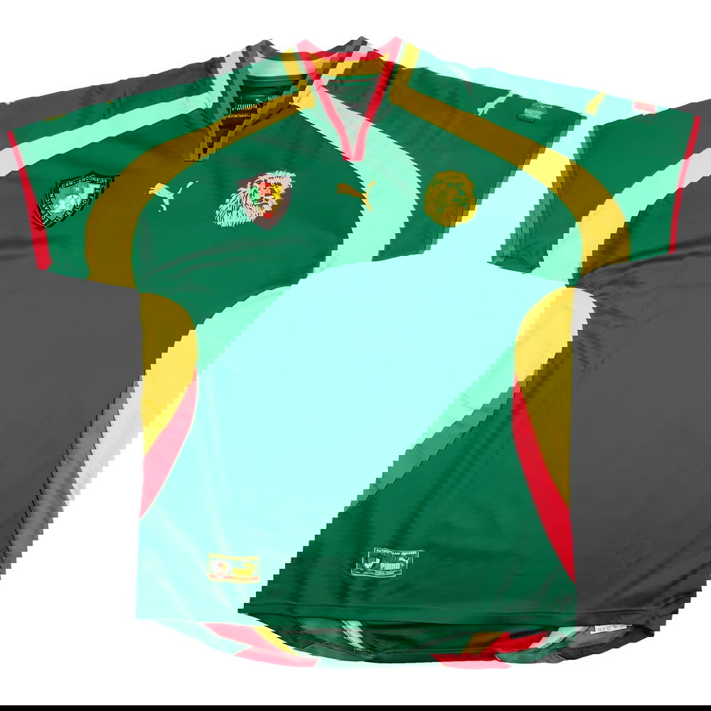Cameroon 2000-02 Home Shirt (XL) (Very Good) (Milla 9)