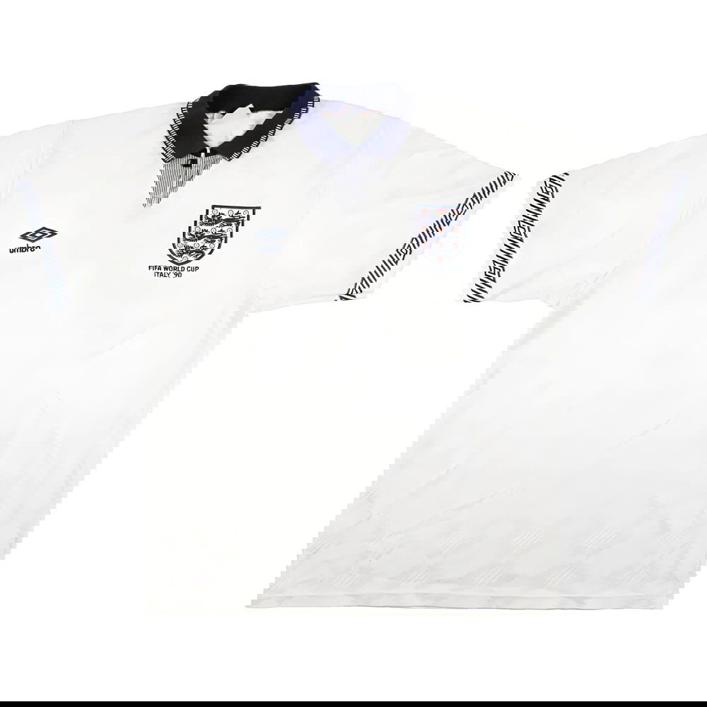 England 1990-92 Home Shirt (L) (Very Good) (Lampard 8)