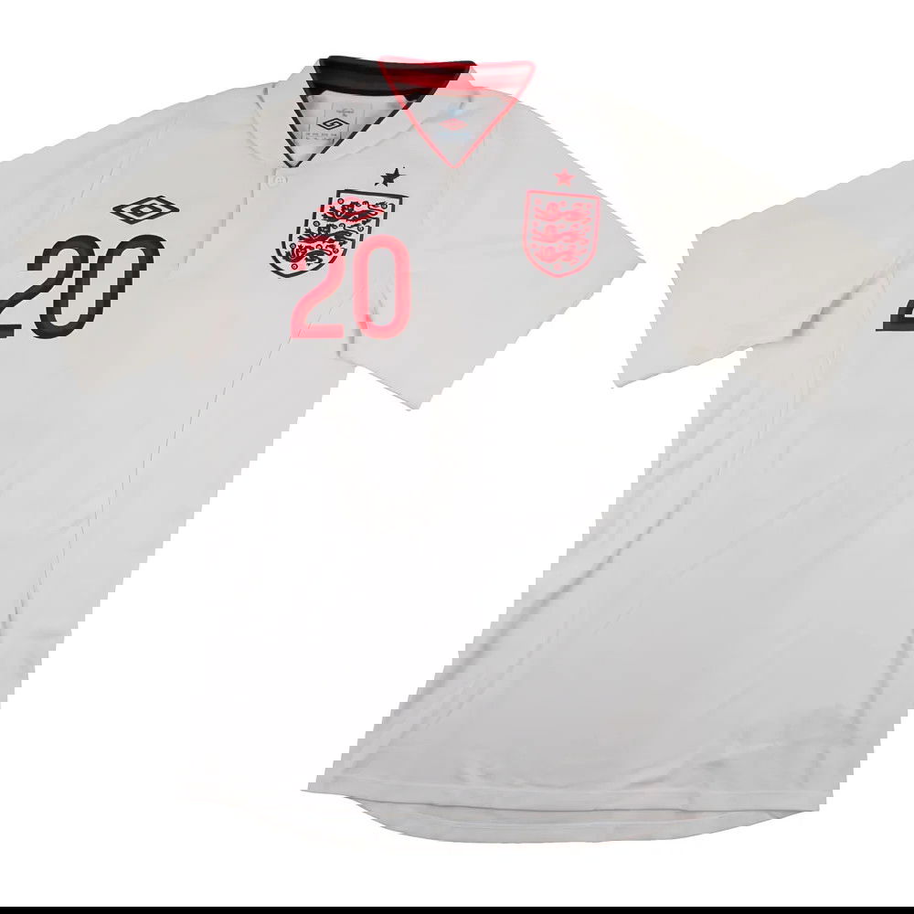 England 2012-13 Home Shirt (M) Chamberlain #20 (Fair)