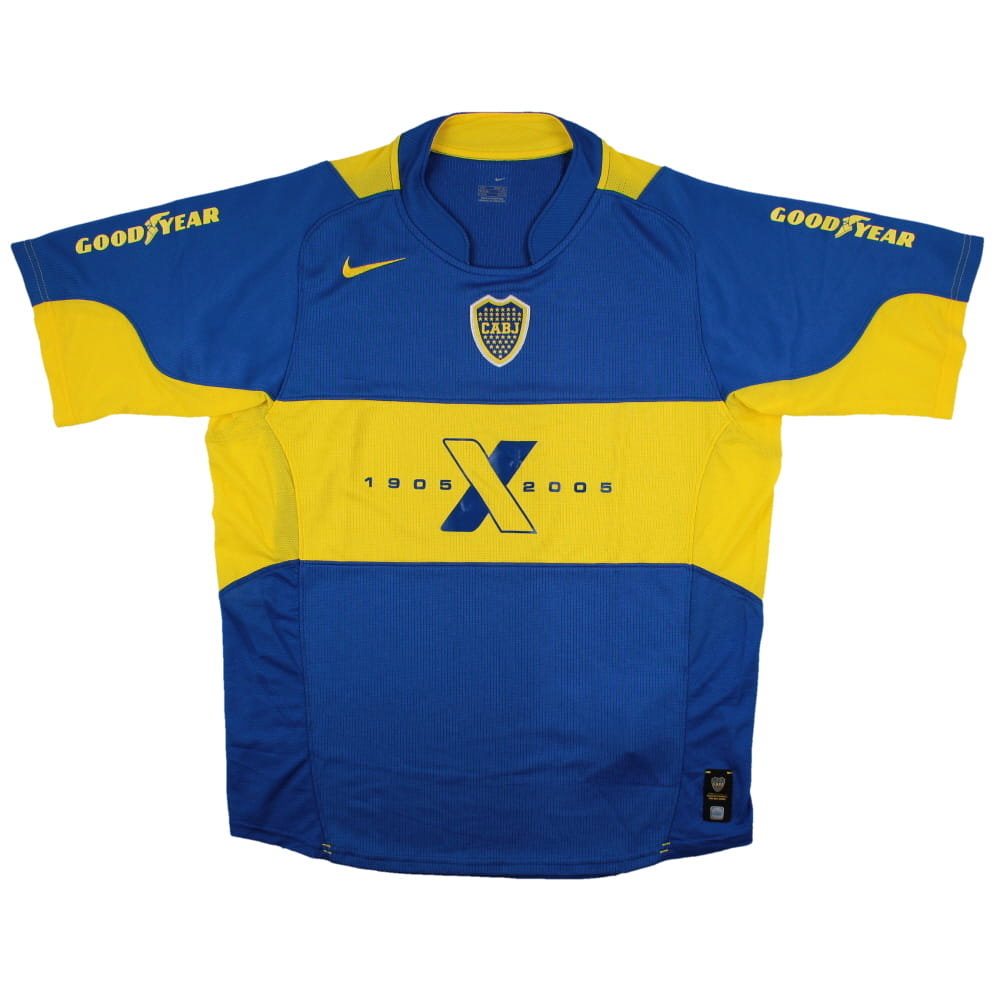 Boca Juniors 2005-06 Home Shirt (L) (Excellent) (Palermo 9)