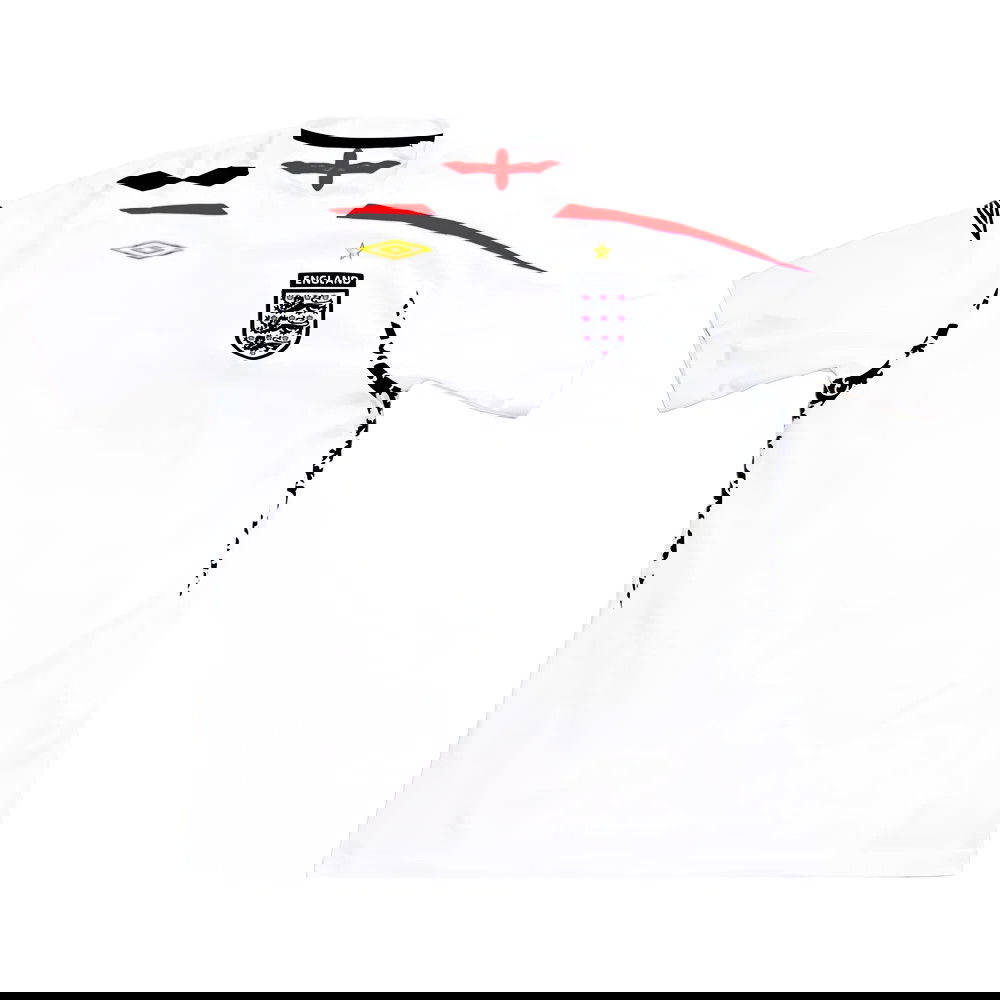 England 2007-09 Home Shirt (XXL) (Excellent) (GERRARD 4)