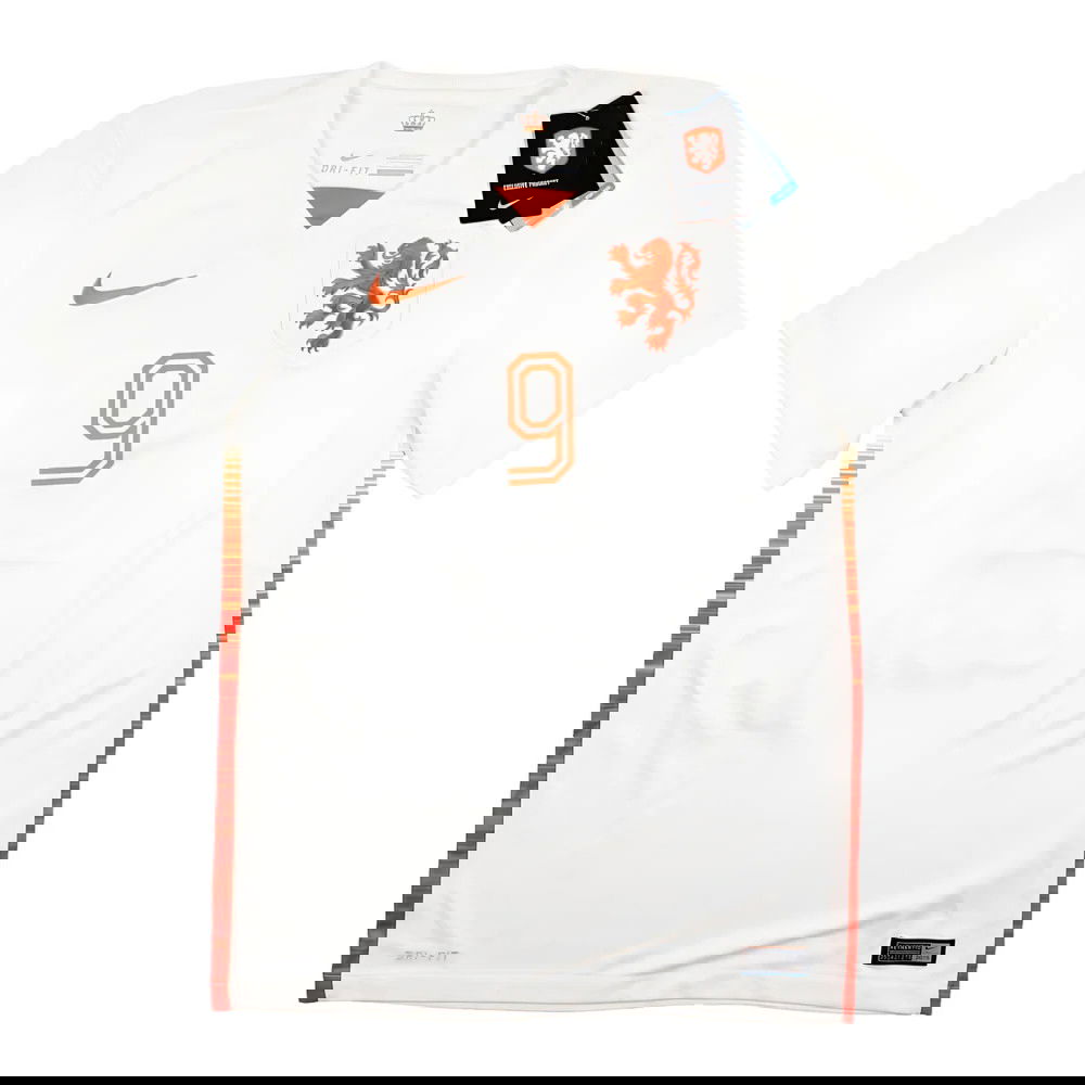 Holland 2015-16 Away Shirt (S) v.Persie #9 (BNWT)