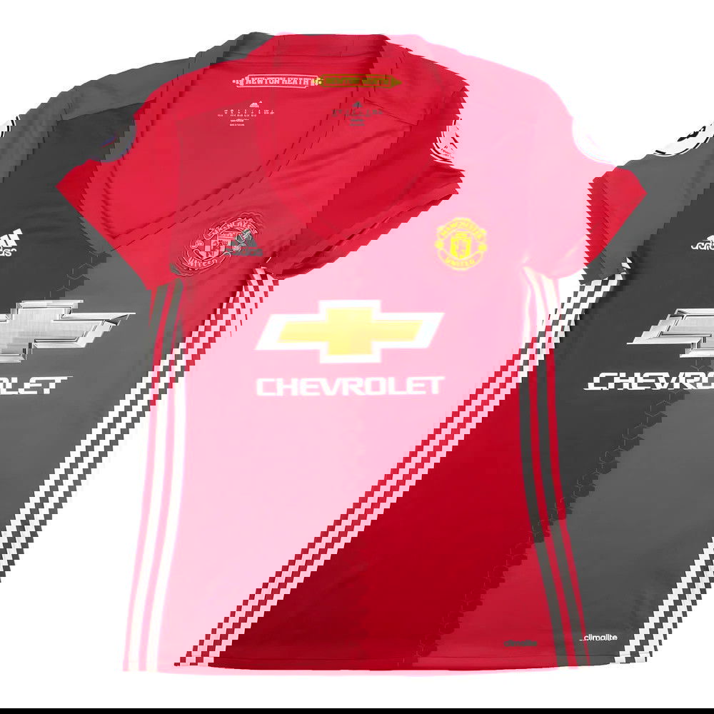 Manchester United 2016-17 Home Shirt (Womens 12) Pogba #6 (Very Good)