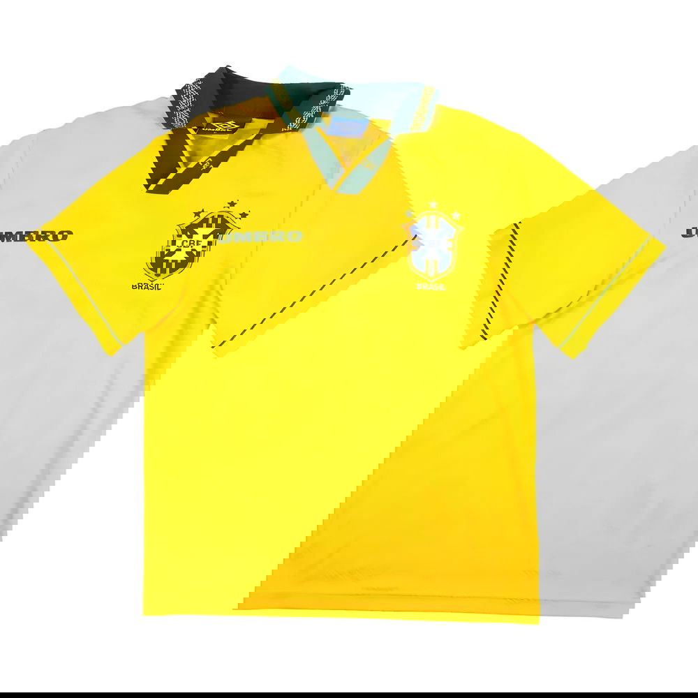 Brazil 1993-95 Home Shirt (Bebeto #7) (M) (Very Good)