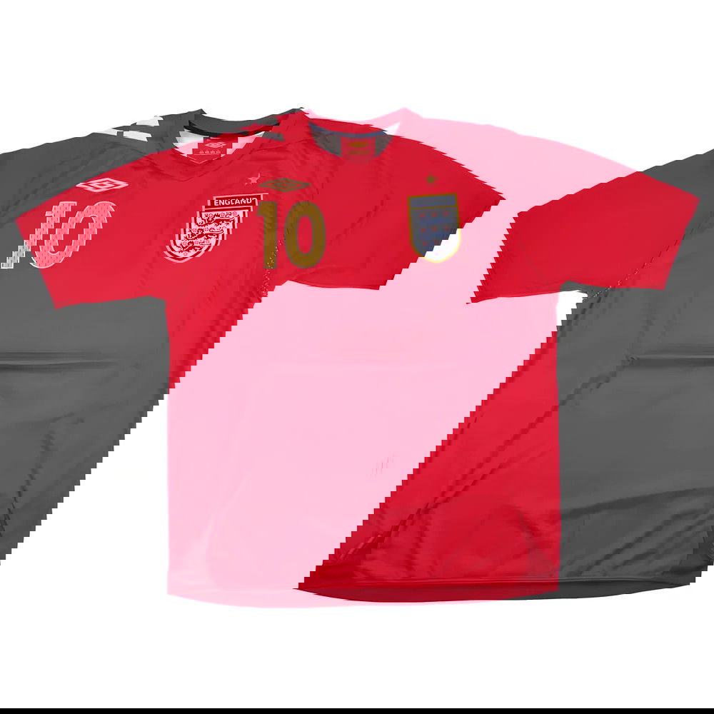 England 2006-08 Away (#10) (XL) (Excellent)