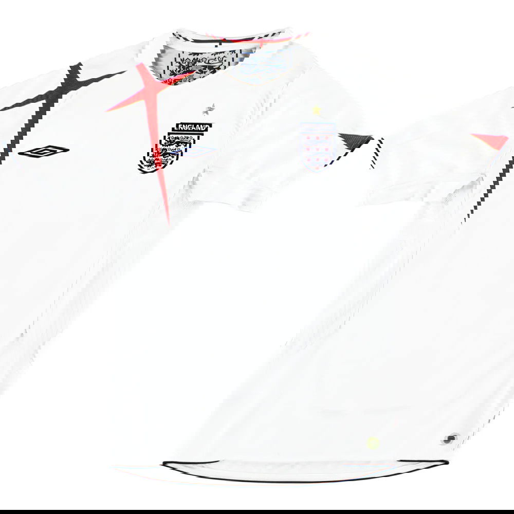 England 2005-2007 Home Shirt (XL) (Very Good) (LAMPARD 8)