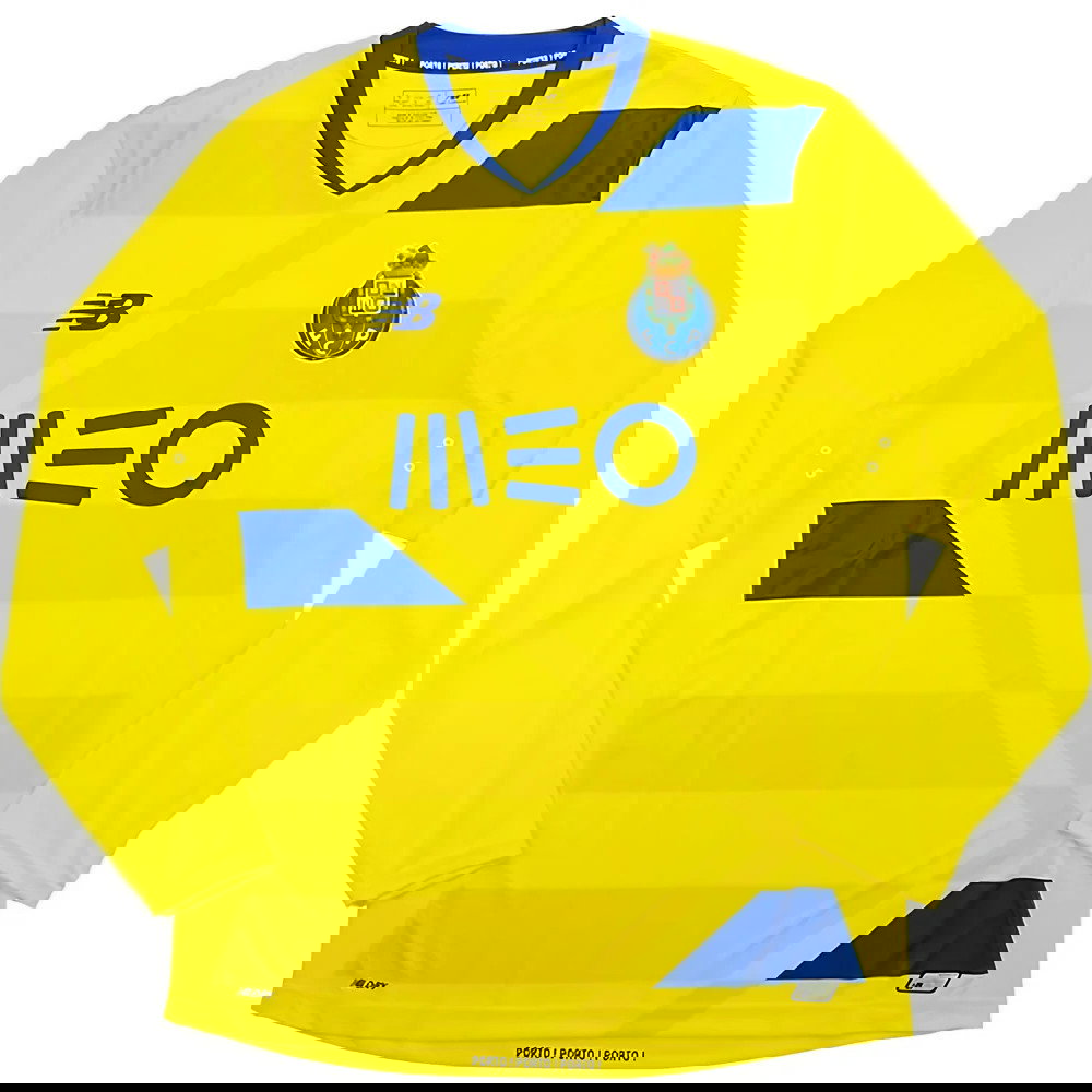 Porto 2016-17 Third Long Sleeve Shirt (S) (Good)