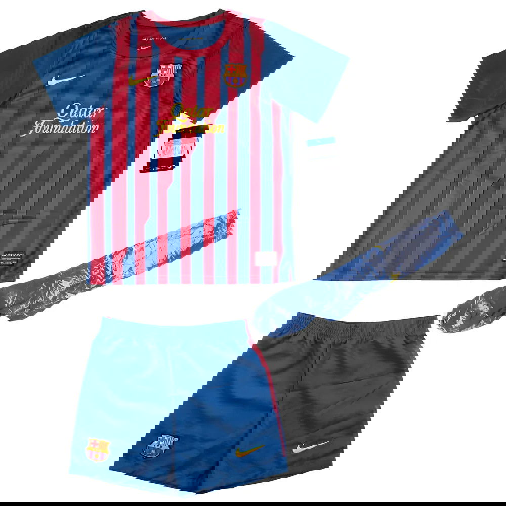 Barcelona 2011-12 Home Infant Kit (Villa #7) (MB) (Mint)