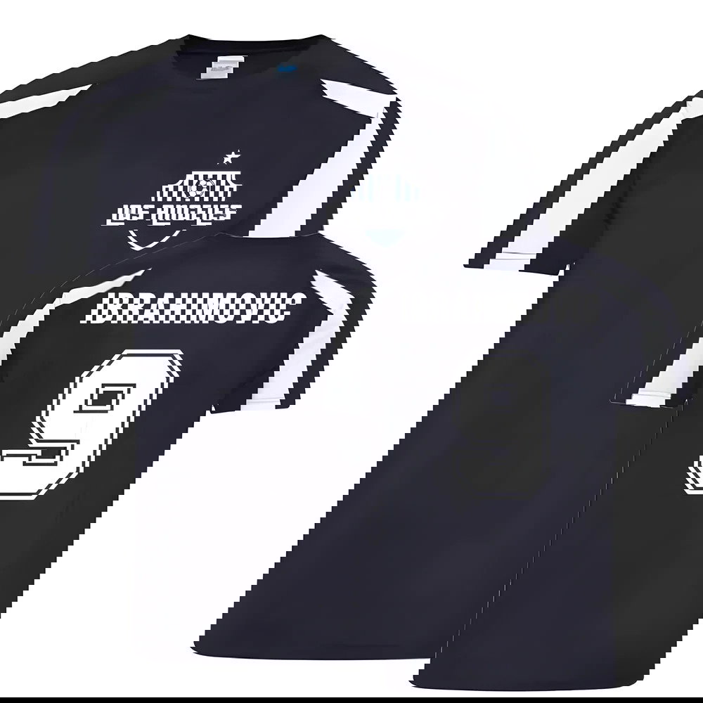 Zlatan Ibrahimovic Los Angeles Sports Training Jersey (Navy)