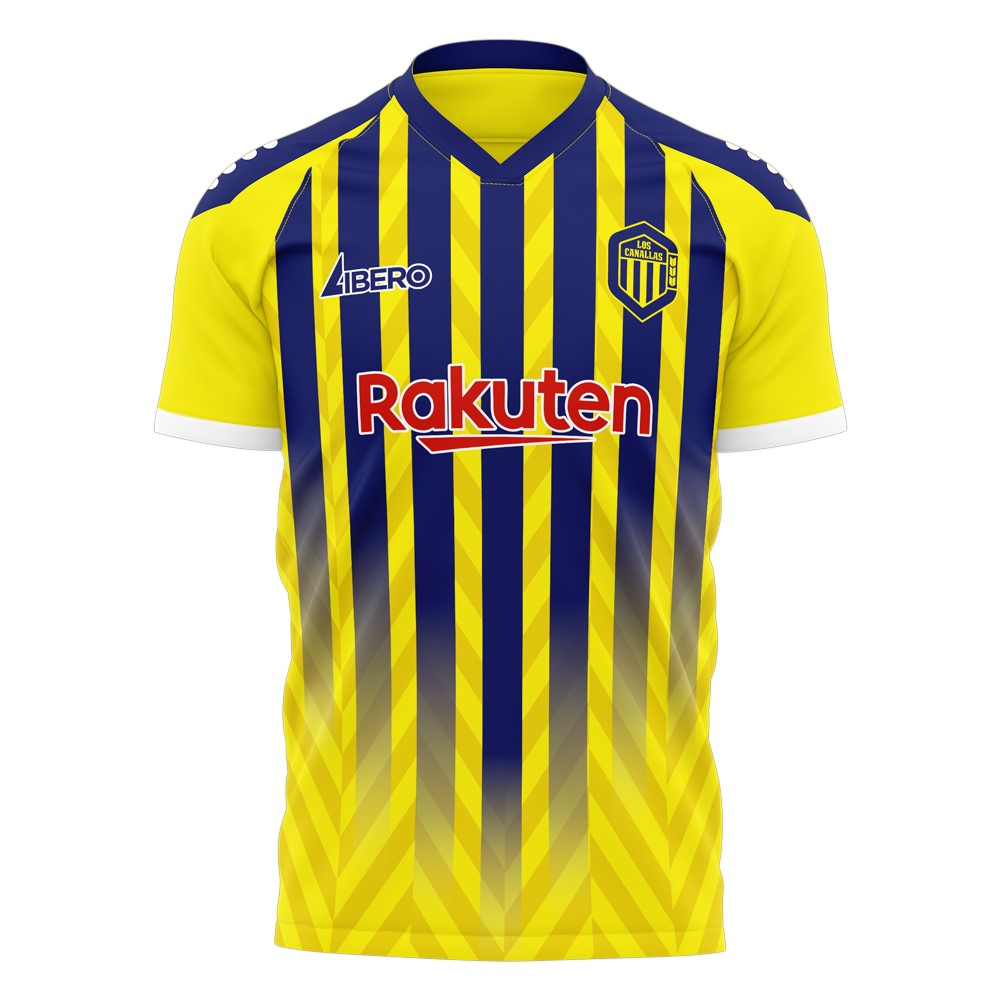 2024-2025 Rosario Central Home Concept Shirt (Libero) Adult Short Sleeve (Your Name)