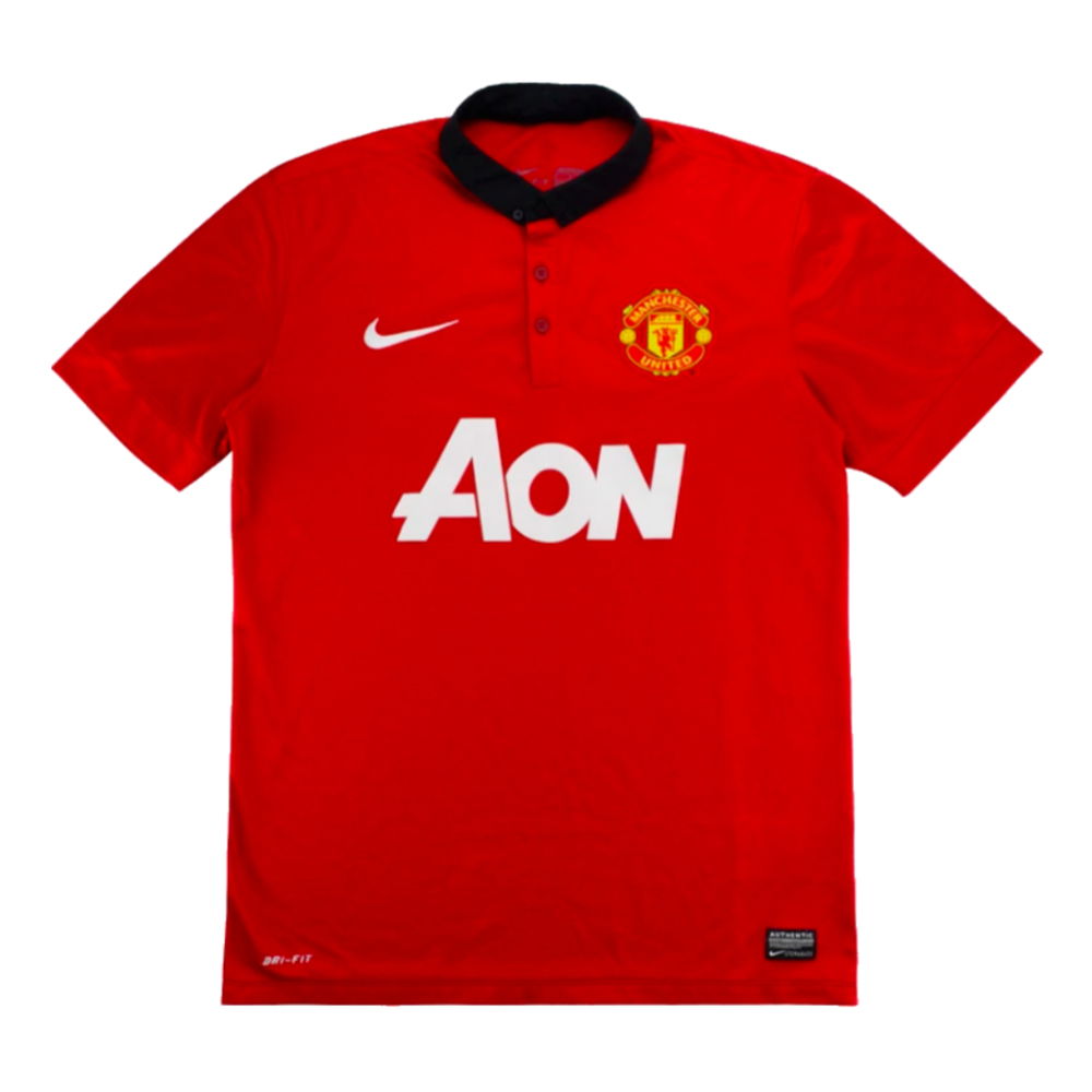 Manchester United 2013-14 Home Shirt (Very Good) (Nani 17)