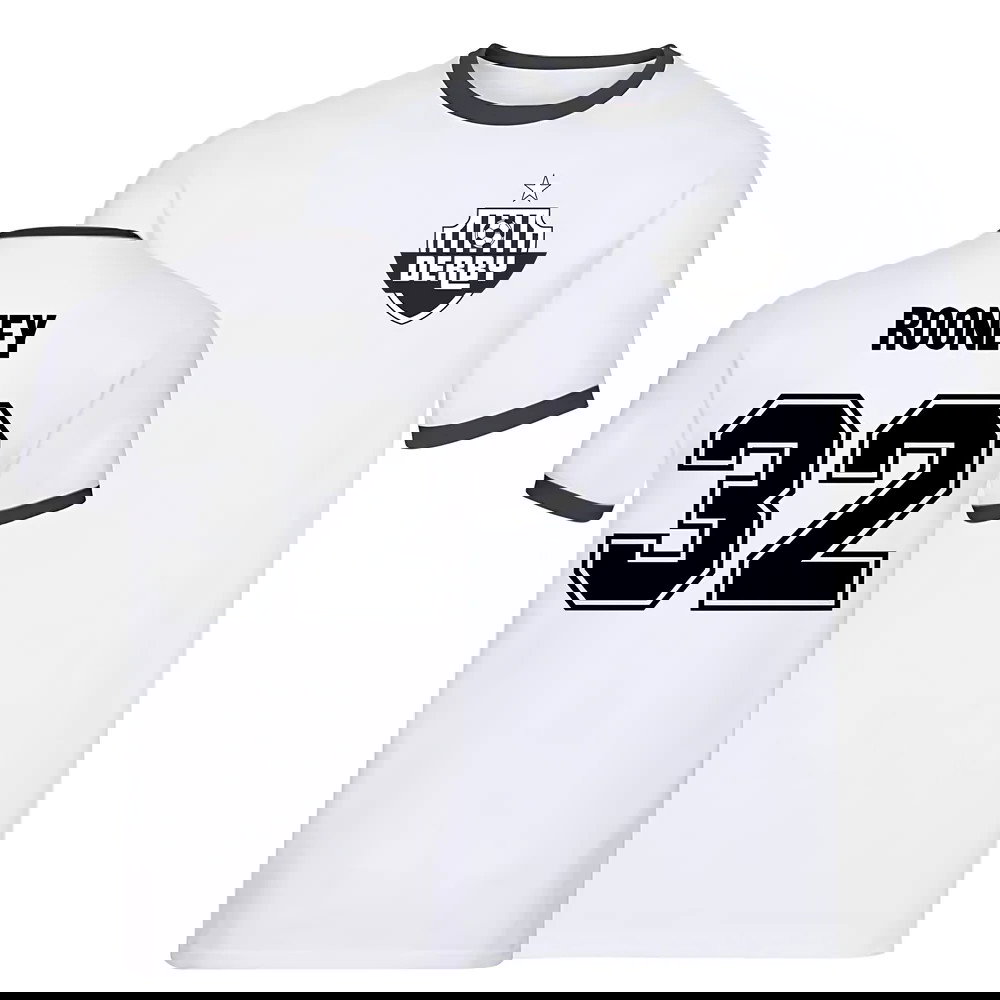 Wayne Rooney Derby Ringer Tee (white)