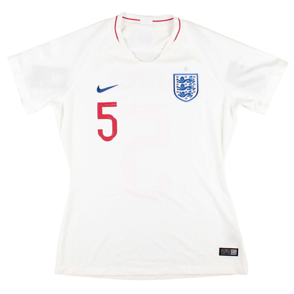 England 2018-19 Home Shirt (Womens M) Stones #5 (Excellent)
