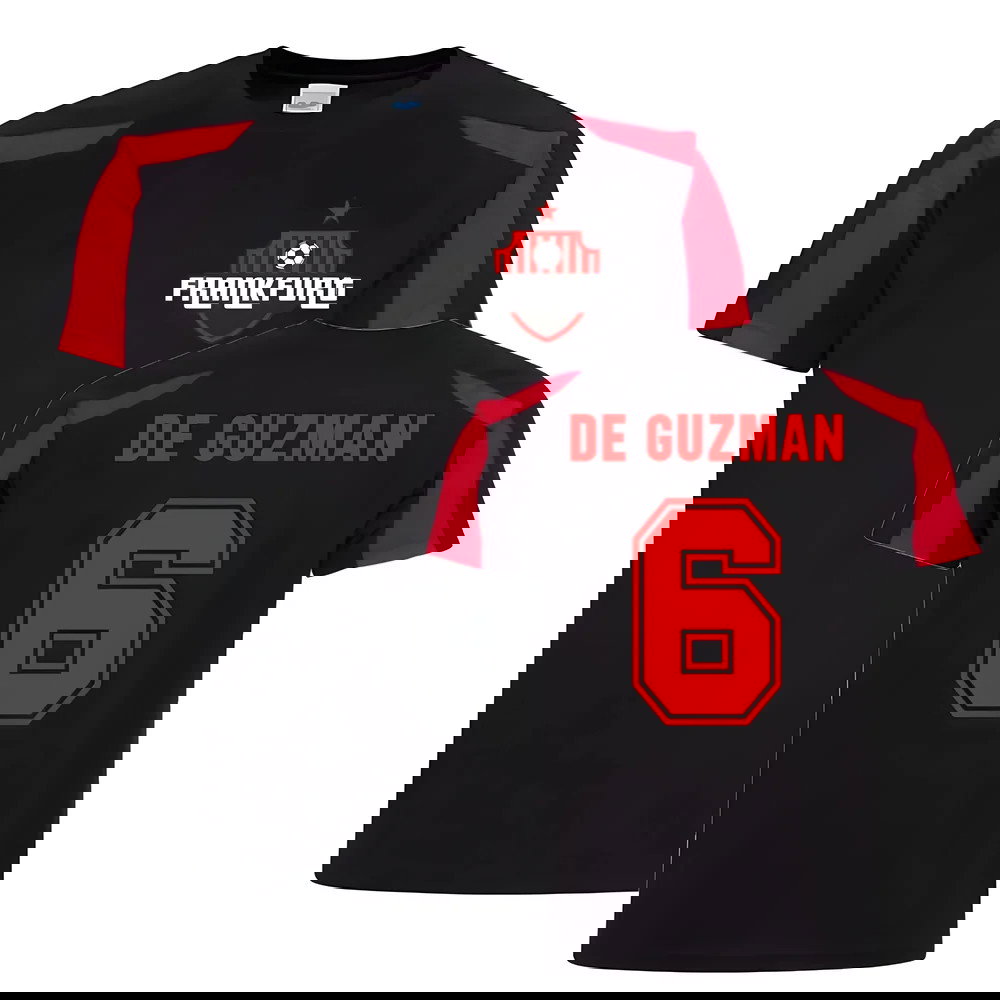 Jonathan de Guzman Frankfurt Sports Training Jersey (Black)