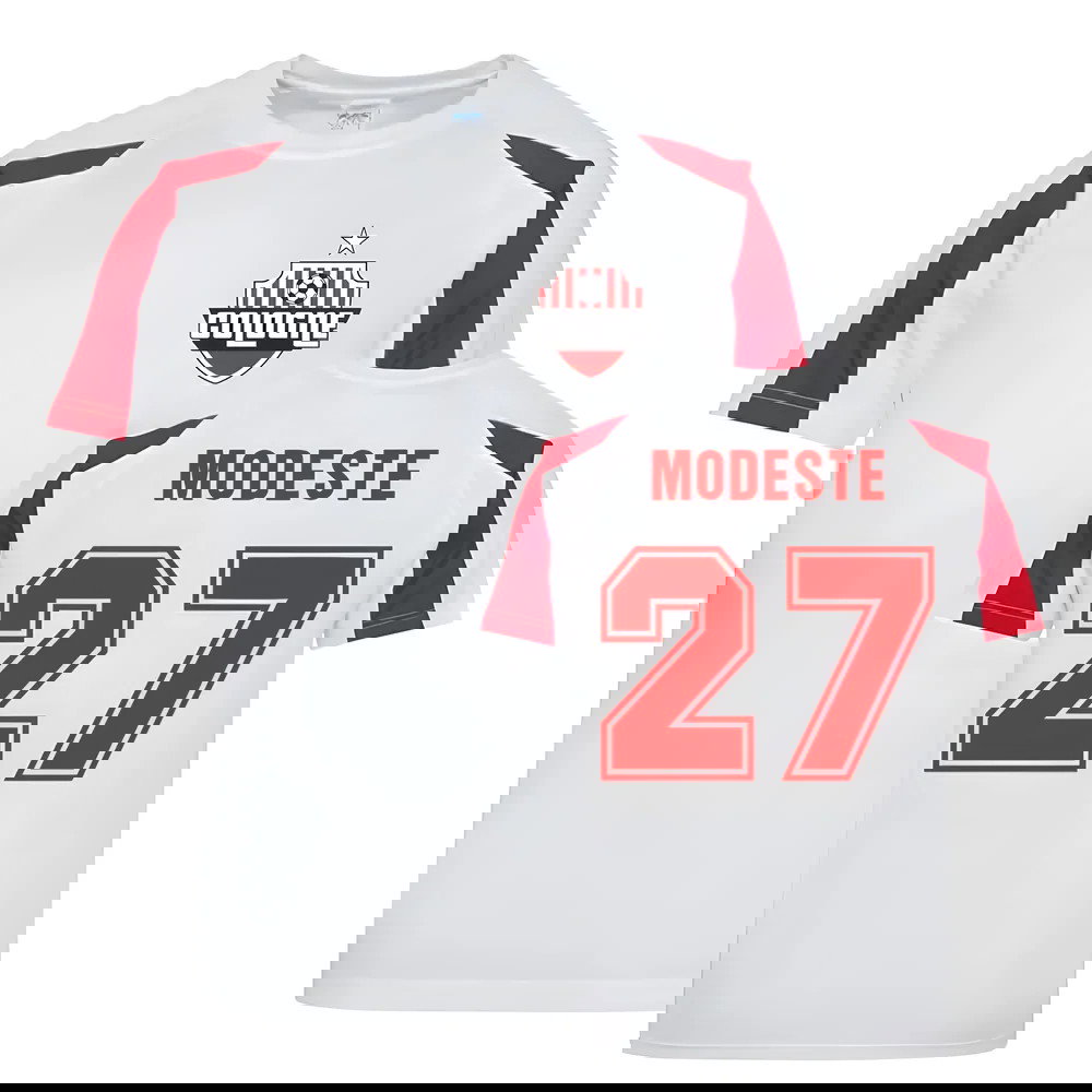 Anthony Modeste Cologne Sports Training Jersey (White)