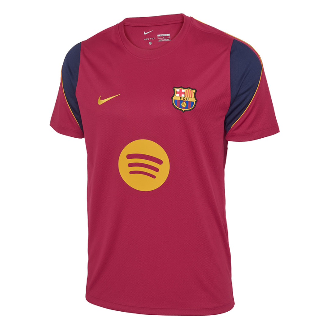 2026-2027 Barcelona Dri-Fit Strike Shirt (Noble Red) (Lewandowski 9)