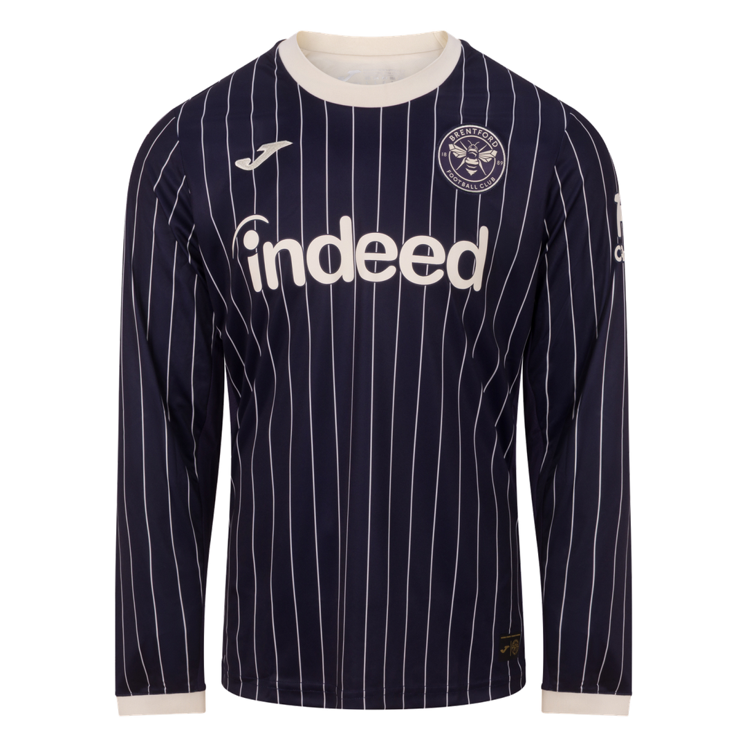 2026-2027 Brentford Long Sleeve Away Shirt (Your Name)