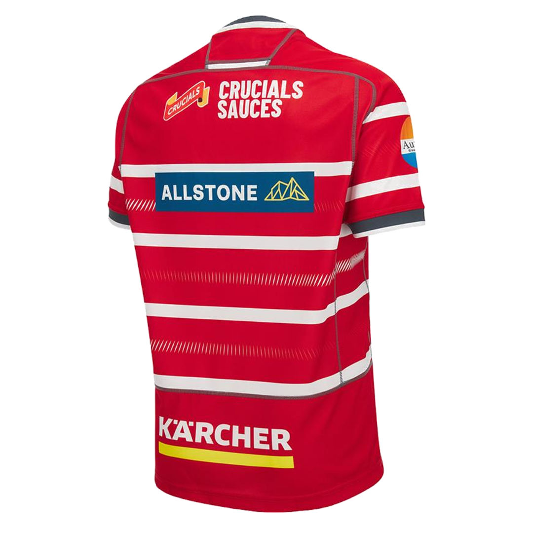 2026-2027 Gloucester Rugby Poly Home Replica Shirt - Kids