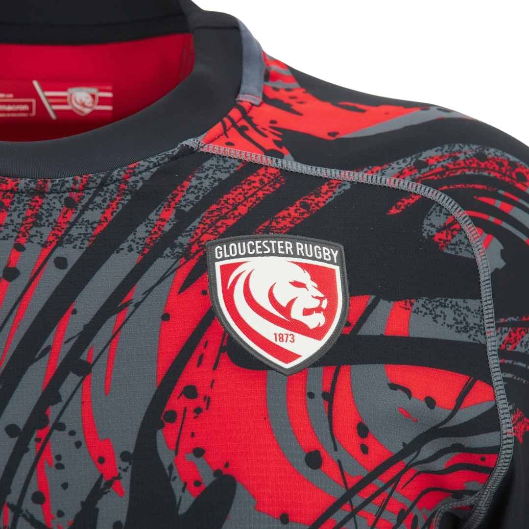 2026-2027 Gloucester Rugby Training Shirt (Black)