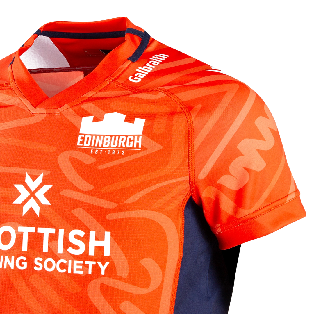 2026-2027 Edinburgh Rugby Training Shirt (Orange)