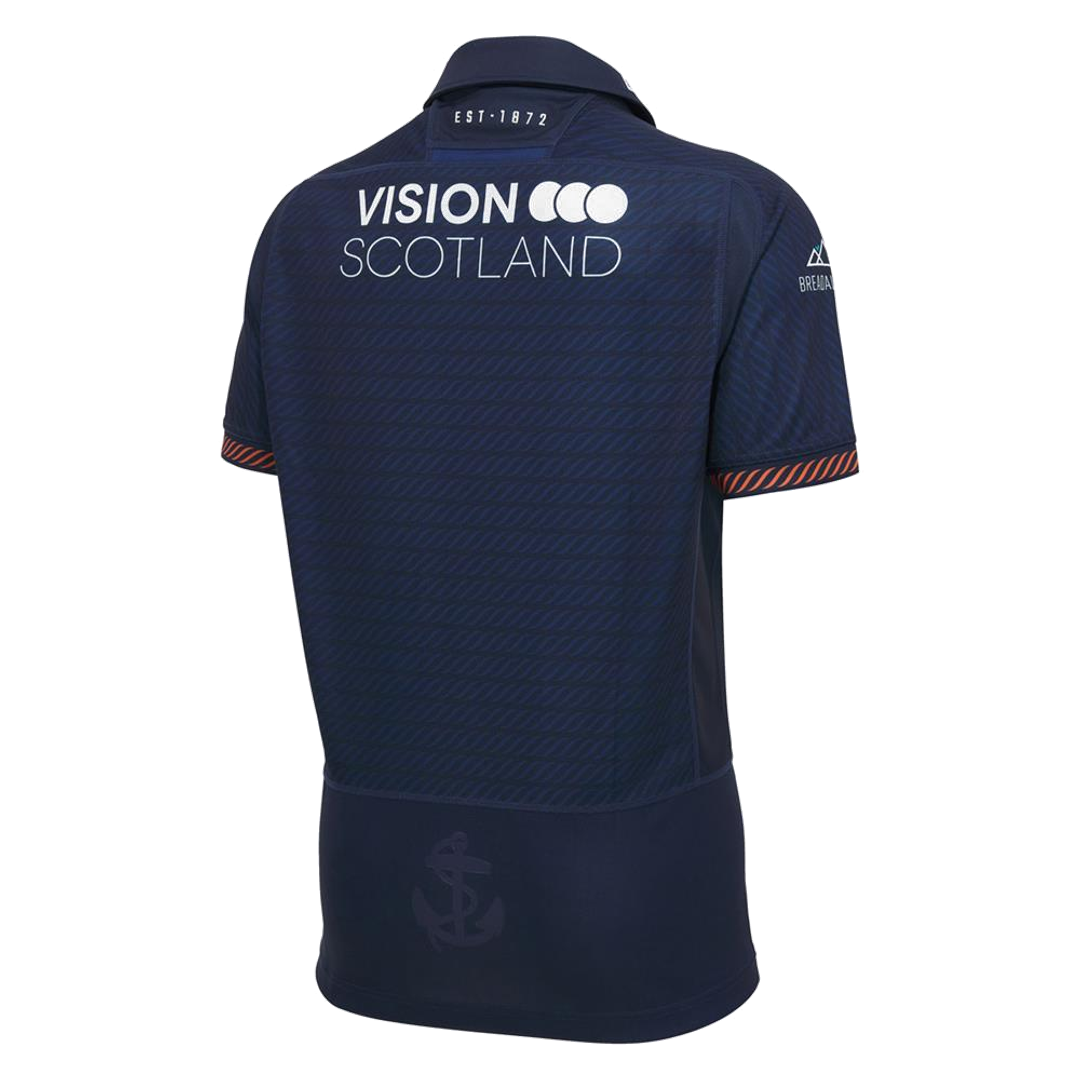 2026-2027 Edinburgh Rugby Poly Home Shirt