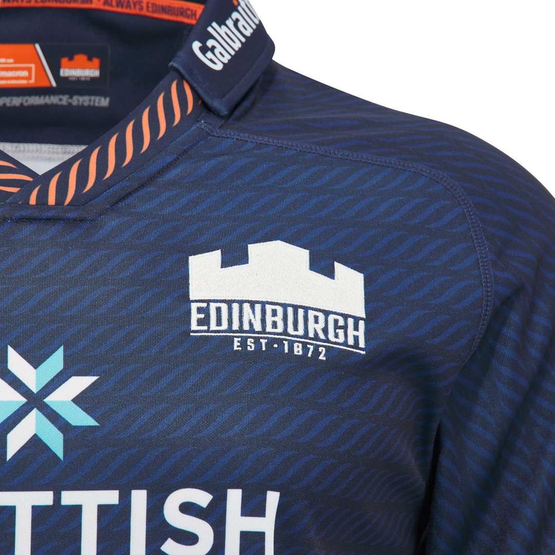 2026-2027 Edinburgh Rugby Poly Home Shirt