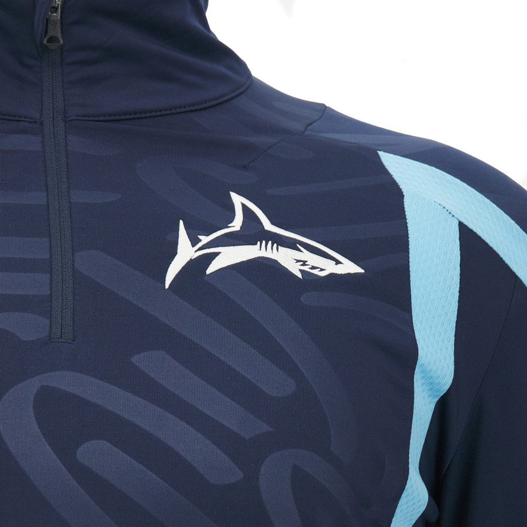 2026-2027 Sale Sharks Quarter Zip Training Top (Navy)