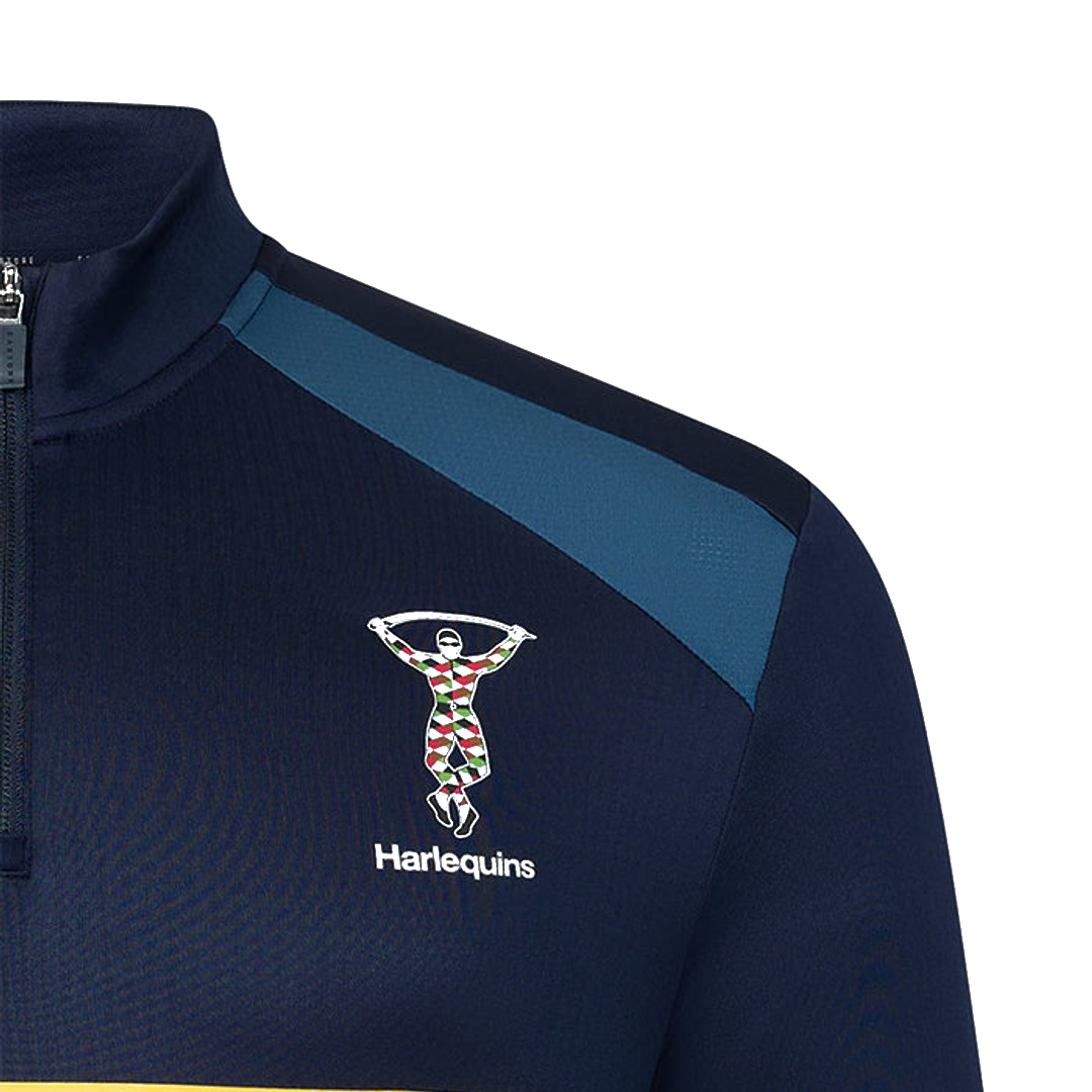 2026-2027 Harlequins Training Quarter Zip Top (Navy)